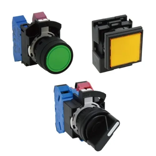IDEC HW1F-32F20QD-Y-6V 22mm Selector Switch Lighted, Yellow Brand New